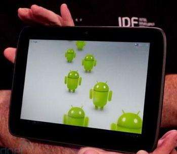 intel medfield tablet 